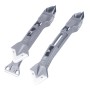 STAHLWERK Silikon-Spachtel Set, 5-in-1 Fugenwerkzeug zum Glätten und Entfernen von Silikonfugen.