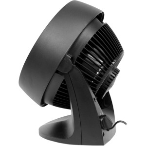 Schwarzer Vornado Raumzirkulator Kompakt 533 Ventilator für kleine bis mittlere Räume.