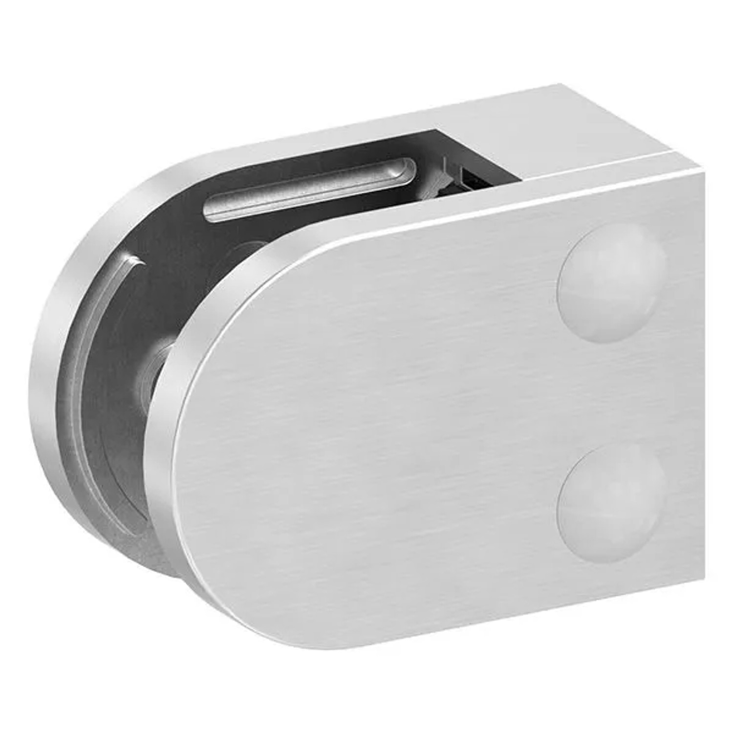 FeNau Glasklemme 63x45x30 mm Mit AbZ Für Flachanschluss V2A