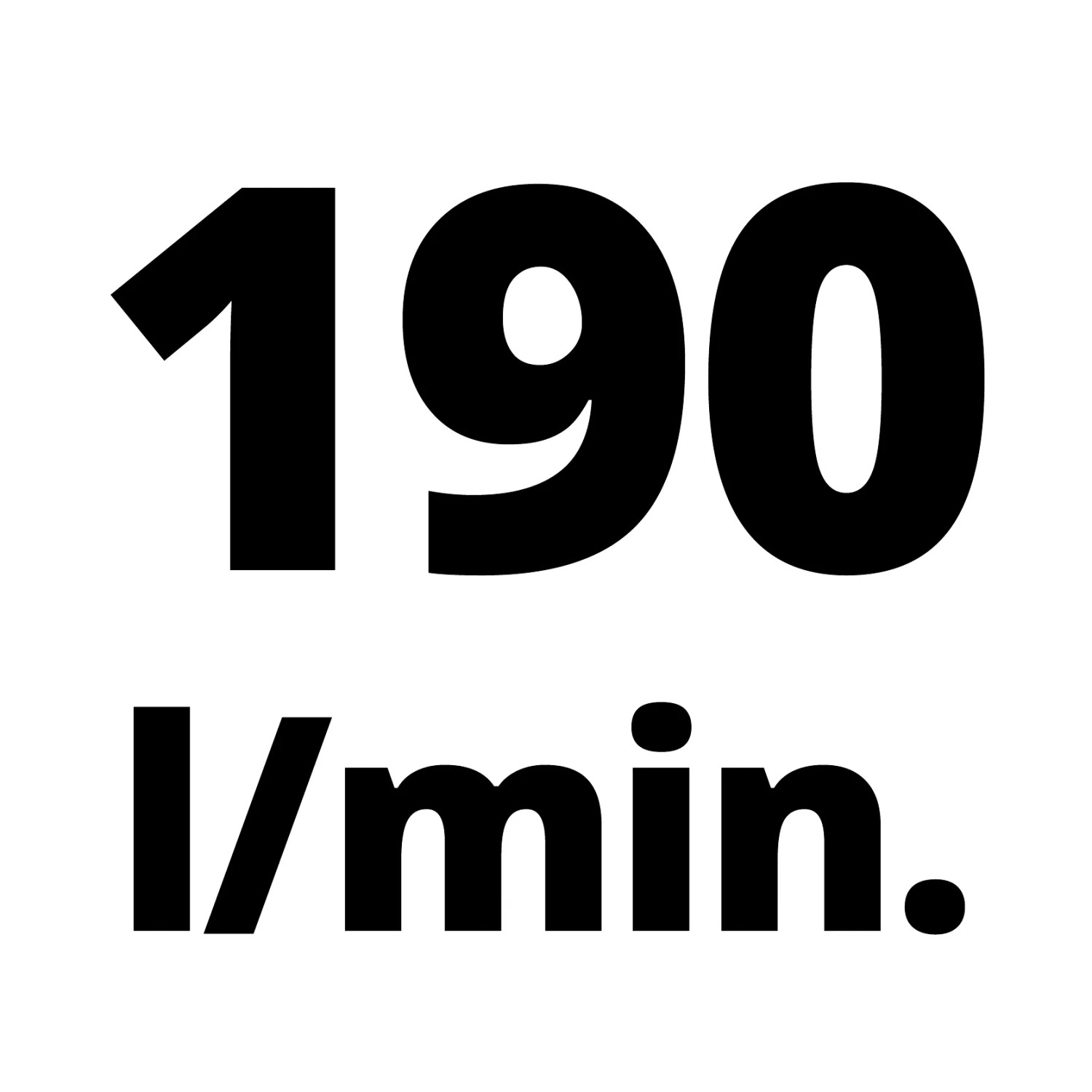 Einhell Kompressor: Ansaugleistung von 190 l/min.