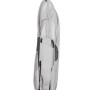 Zusammengefalteter Siena Garden Hängesessel Yobaya Easy Grey mit Stahlgestell.