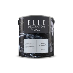 ELLE DECORATION by Crown Wandfarbe Pure Minerals No. 124, matte bunte Wandfarbe im 2,5 Liter Gebinde.