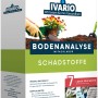 Ivario Bodentest Schadstoffe für 7 Prüfwerte zur Analyse der Bodenqualität im Garten.