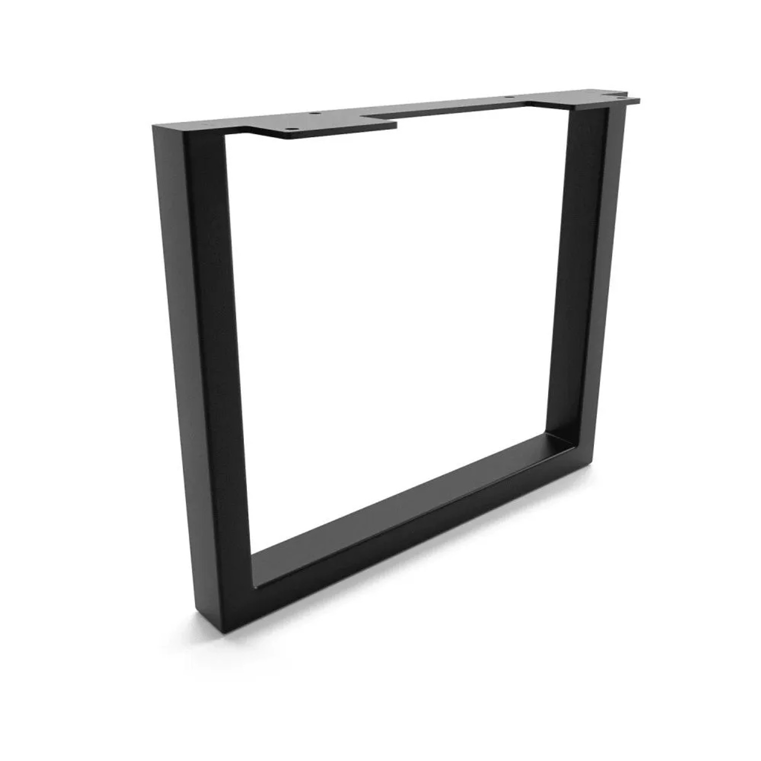 HEVVA Möbelbein GRAZ 25 cm Hoch 30 cm Tief 1 Stück Schwarz