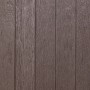 Detailaufnahme: Garantia Regenspeicher Timber 230 l in Braun mit Holzoptik.