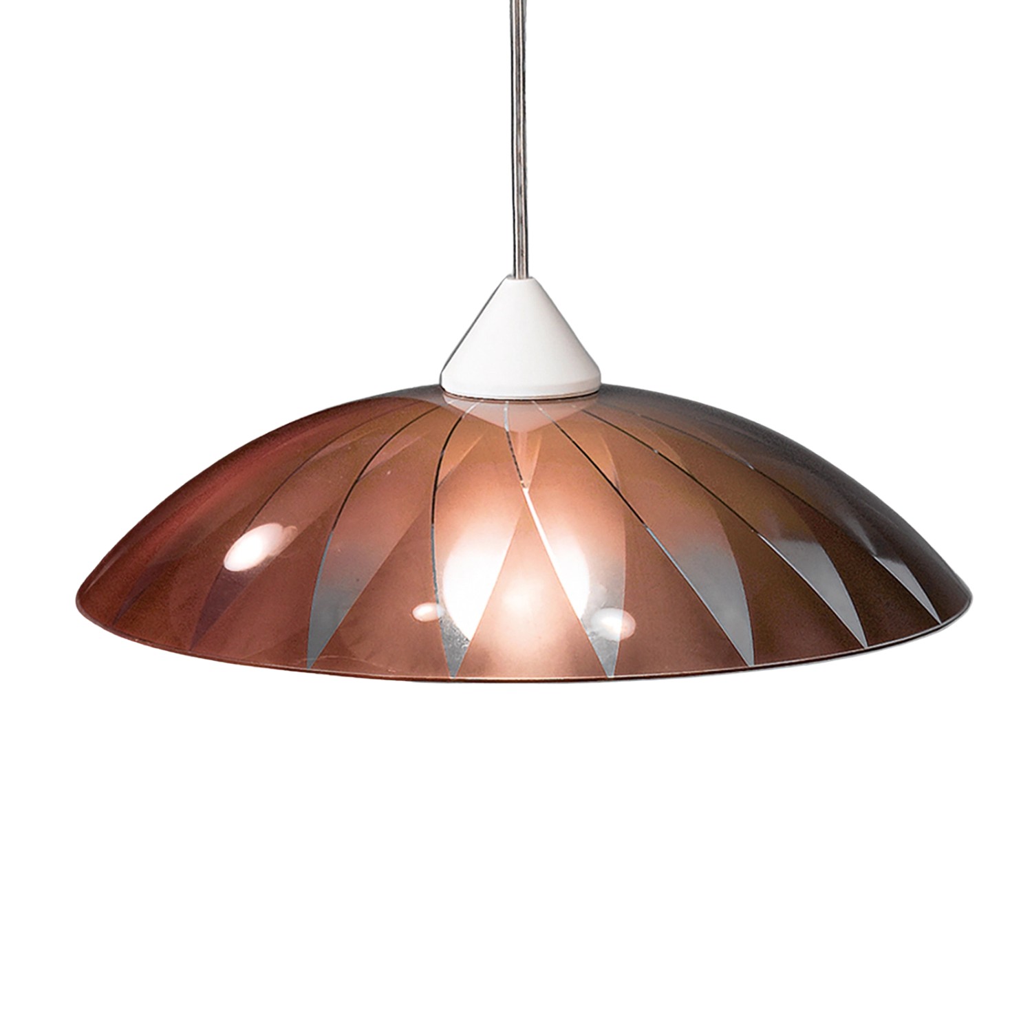 Orion Leuchten Hängeleuchte Martina 33 cm Braun 1 x E27 günstig online kaufen