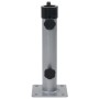 vidaXL Sonnenschirmständer für Ø38/48 mm Mast Silbern Stahl 4003374_2