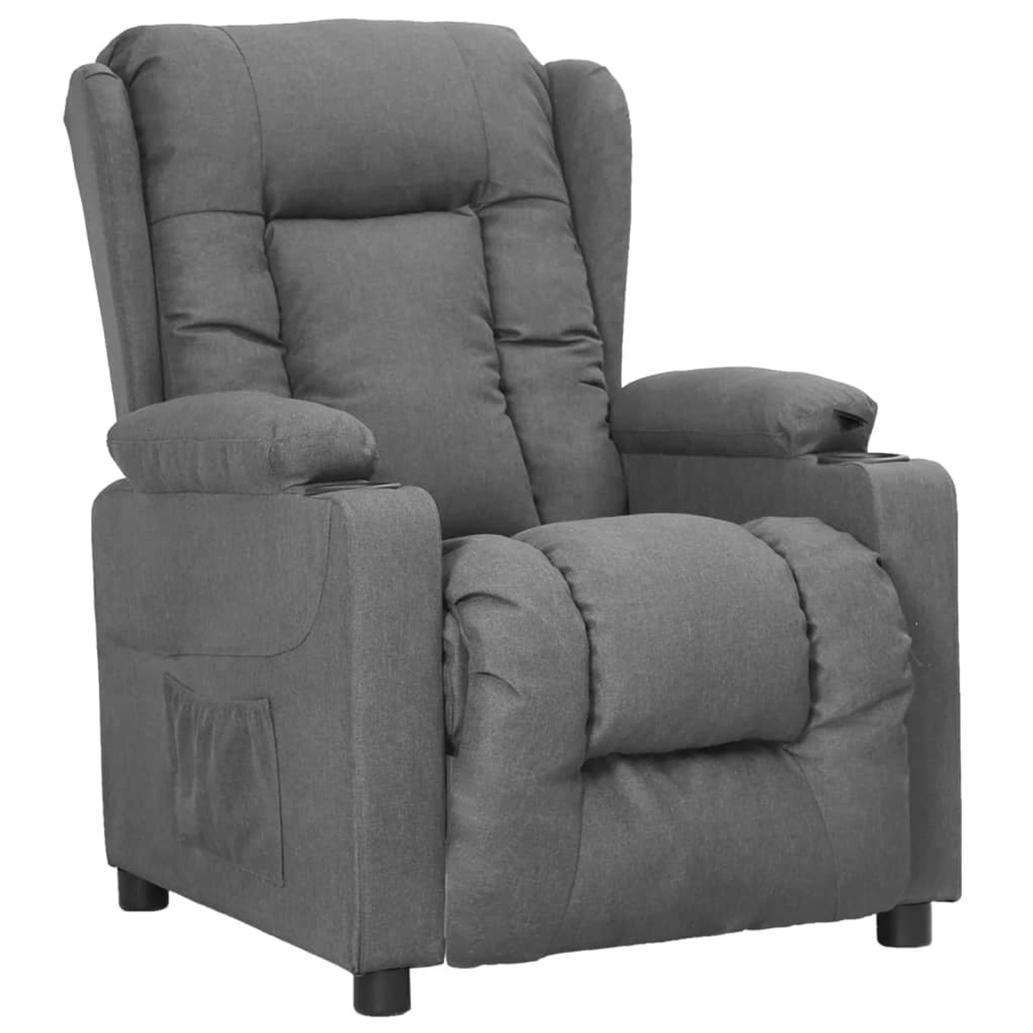 vidaXL Relaxsessel Hellgrau Stoff 339048 günstig online kaufen