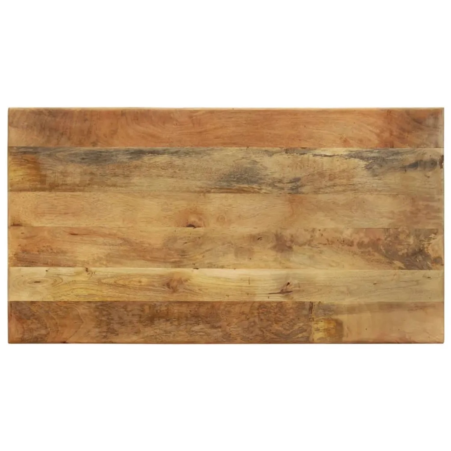 Esstisch aus Mangoholz, 110x60 cm, Tischplatte aus Massivholz mit natürlicher Maserung.