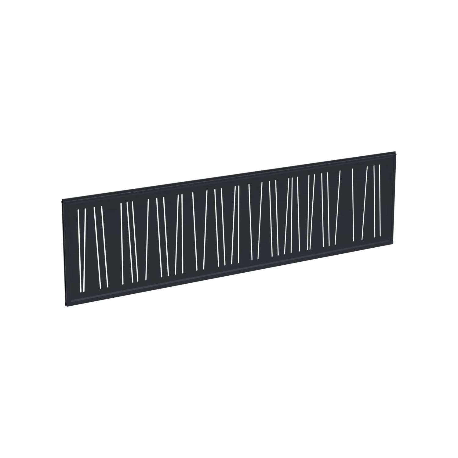 Image of T&J Alu-Design-Einsatz Streifen 175 cm x 2 cm x 30 cm Anthrazit