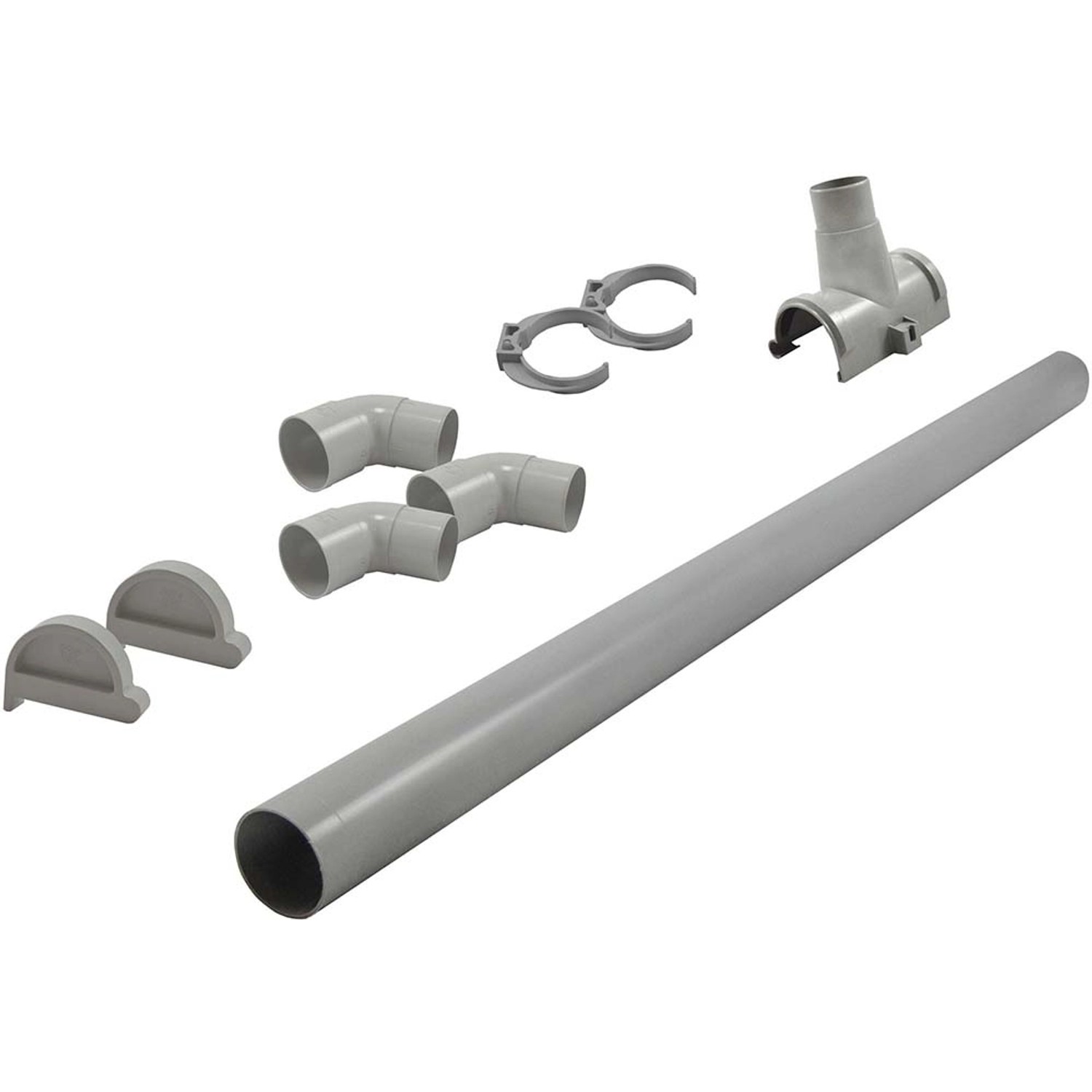 Dachrinnenpaket für Flachdachhäuser PVC bis 525 cm günstig online kaufen