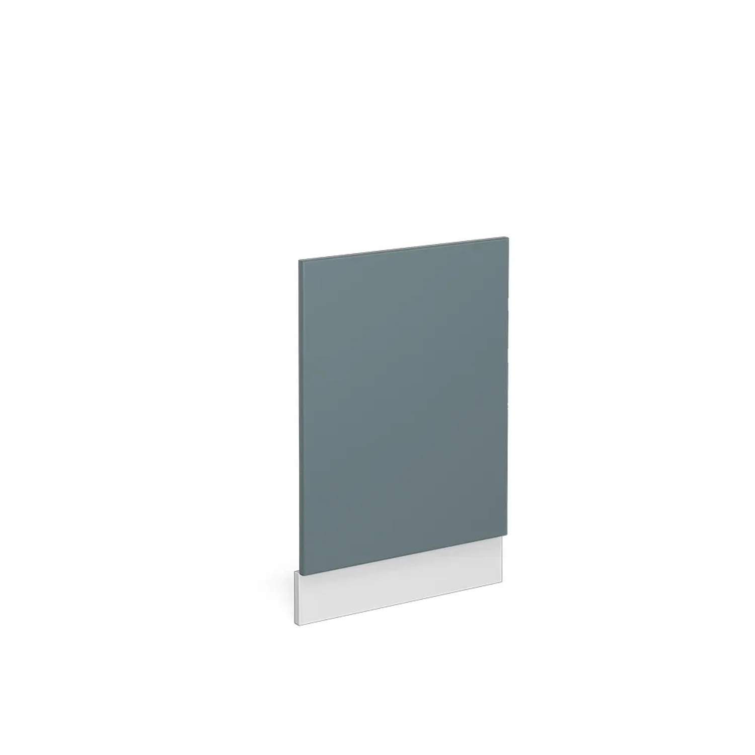 Vicco Frontblende R-Line Geschirrspüler Fronttür Blau-Grau/Weiß 45 cm ohne Arbeitsplatte