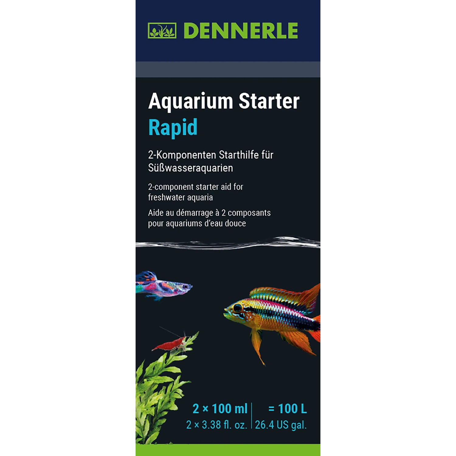Aquarium Starter Rapid 2-Komponenten Bio-Aktivator 200 ml