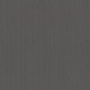 Anthrazitfarbene Vliestapete Bricoflor mit feiner Textilstruktur für Wohn- und Schlafräume.
