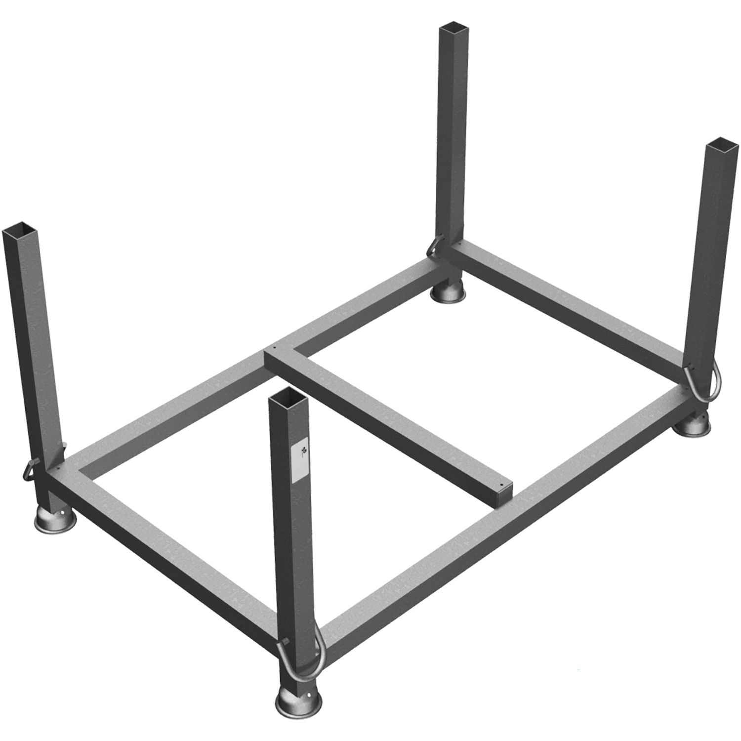 Schake Stapelpalette 1,43 m x 0,87 m x 0,69 m Feuerverzinkt