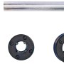 LUX Schneidkluppen-Set Classic, 5-teilig, für Stahlrohr-Außengewinde, mit Griff, Verlängerung und 4 Einsätzen.