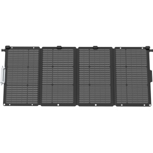 Litheli Solar-Panel 100W, faltbar für Camping & Wohnmobil. Monokristalline Bauweise.