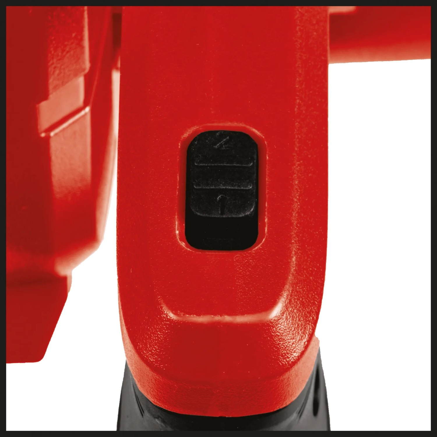 Detailaufnahme: Einhell Akku-Bläser TE-CB 18/180 Li-Solo mit Geschwindigkeitsregler.