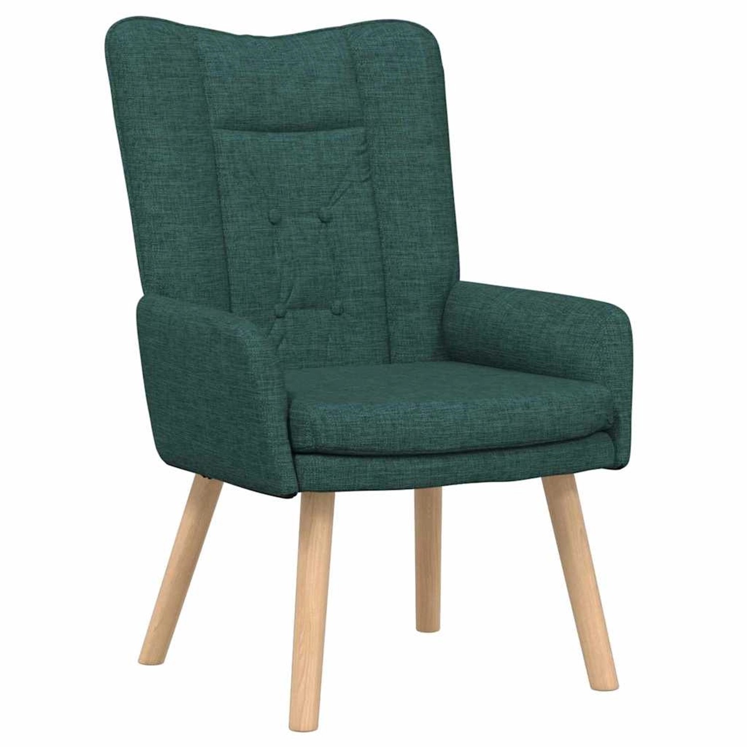 vidaXL Relaxsessel Dunkelgrün 63 x 67 x 94 cm Stoff 42001829