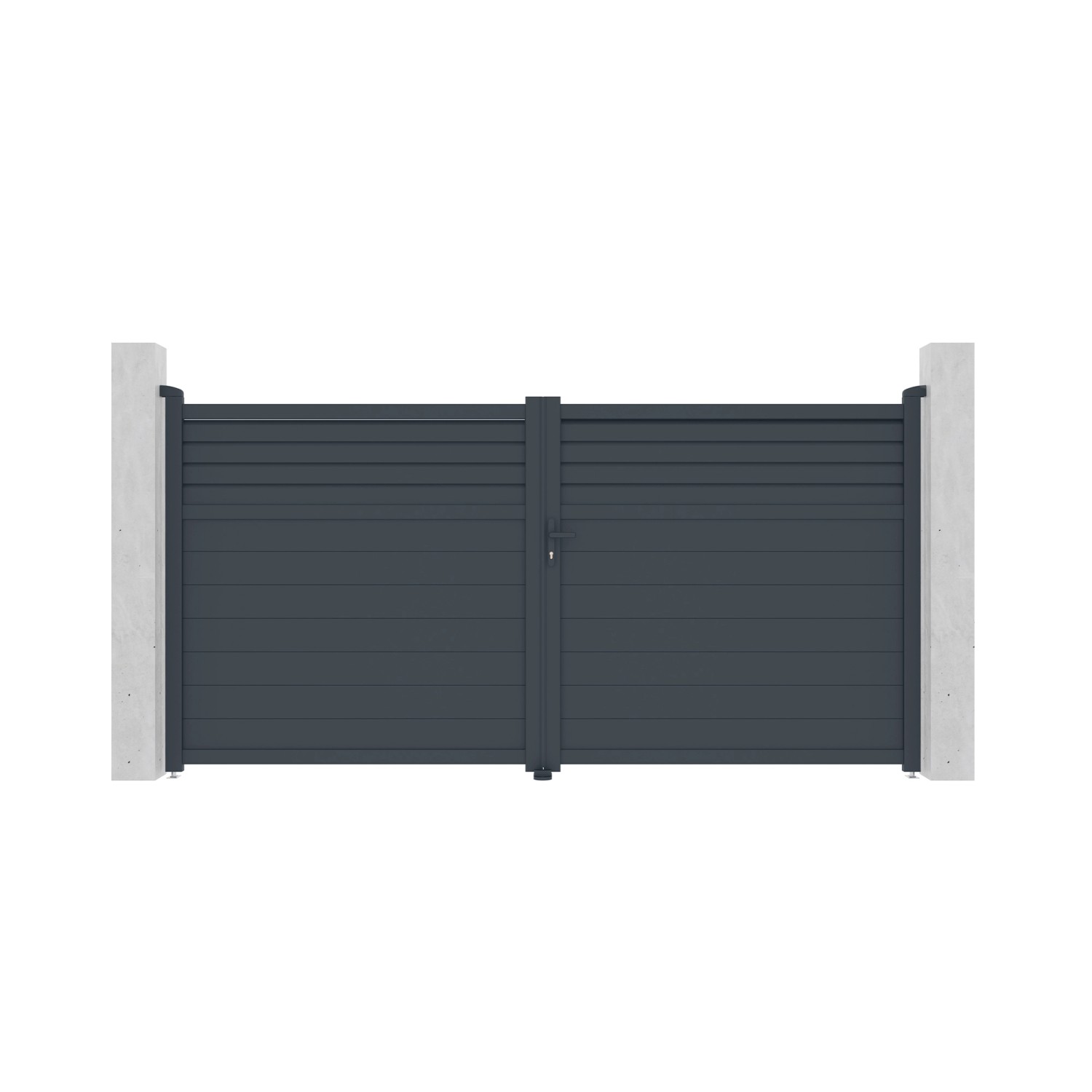 Casanoov Flügeltor Elektrisch Carpatia 350x180cm & Drehtorantrieb Ranger B1 günstig online kaufen