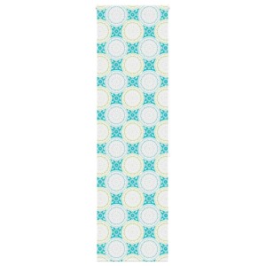 vidaXL Duschrollo 80x240 cm mit Ornament Muster, Duschzubehör für Badezimmer.