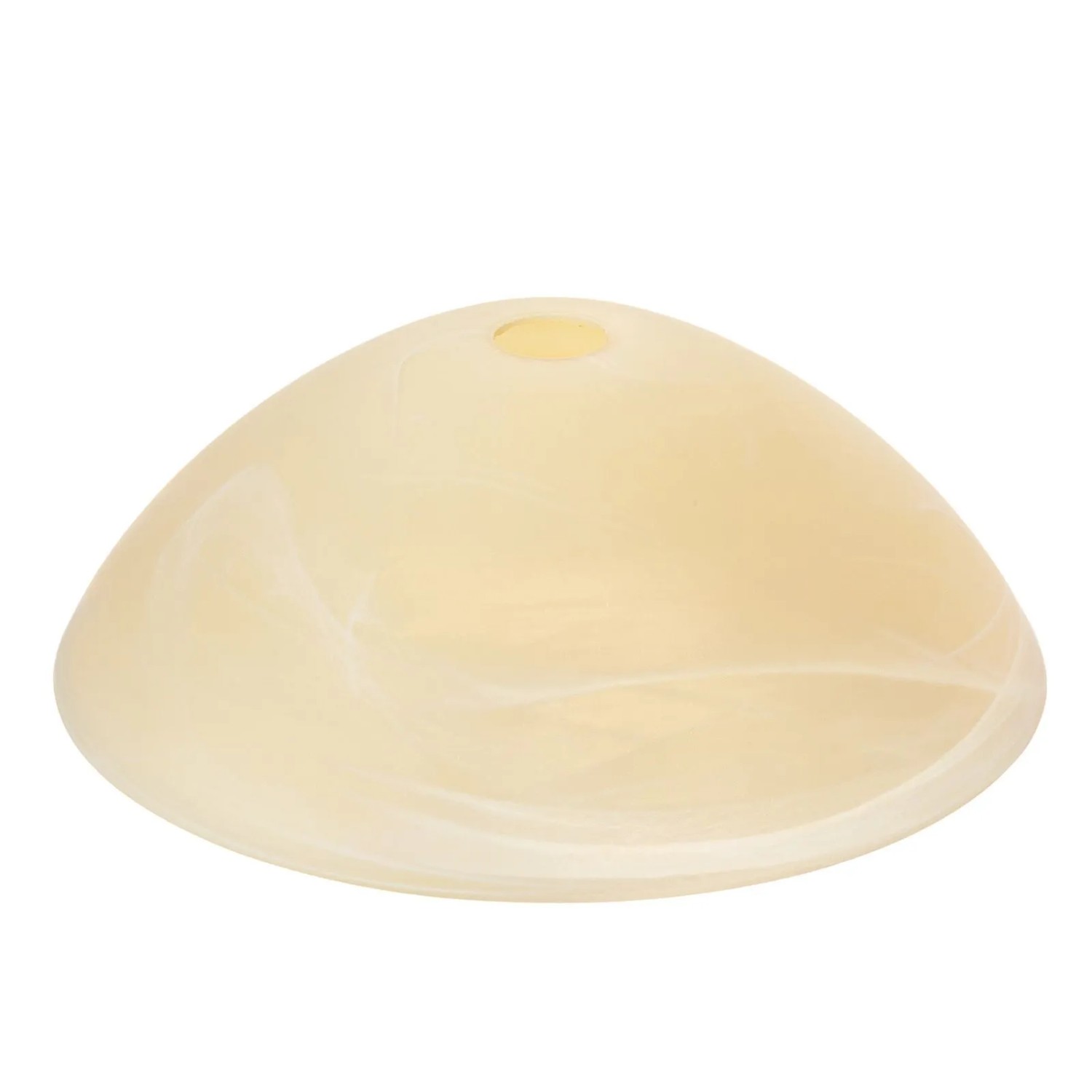 Orion Lightstyle Lampenschirm Alabaster Beige Ø 36 cm Glas