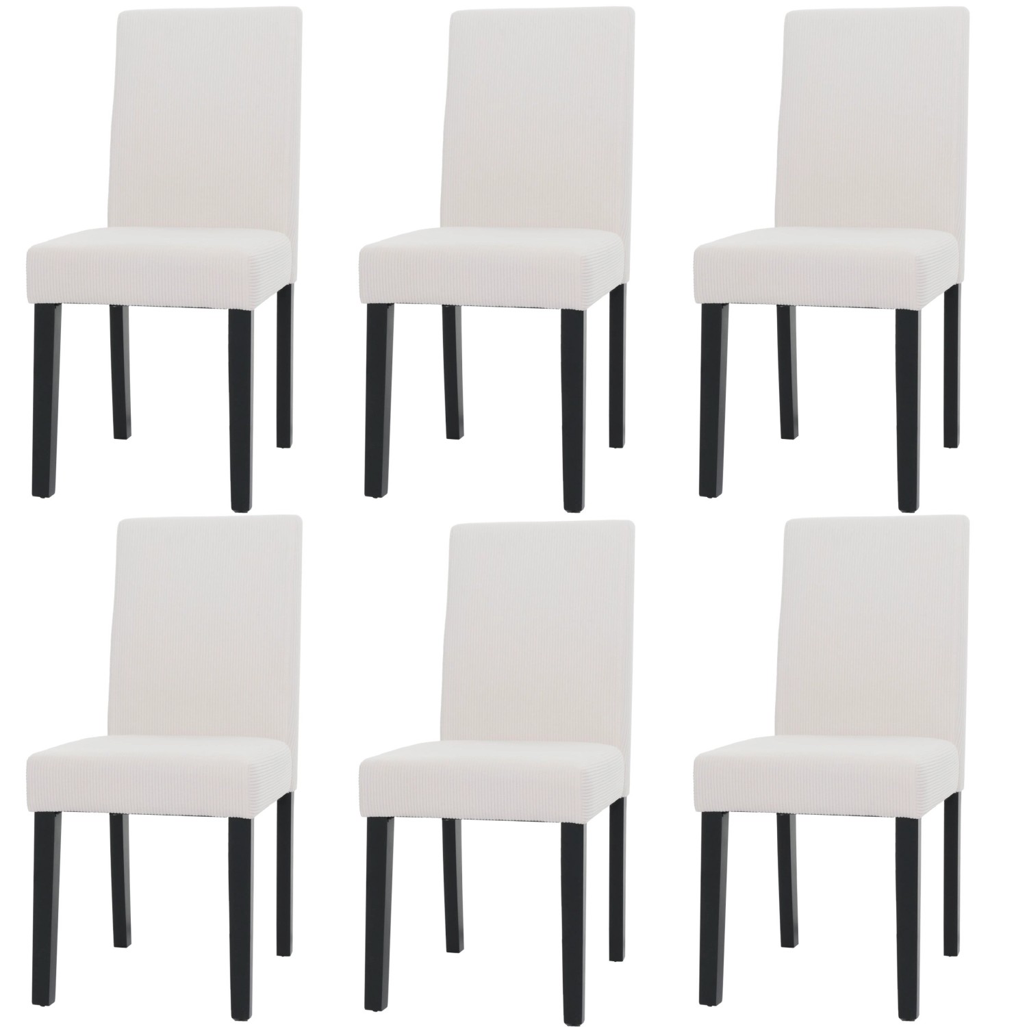 CHEFGASTRO Esszimmerstuhl 6er-Set Klassisch & Zeitlos 90x42x50cm Sitzhöhe 4 günstig online kaufen