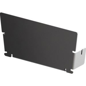 ACO Self Highline Stirnwand aus Edelstahl für Entwässerungsrinnen.