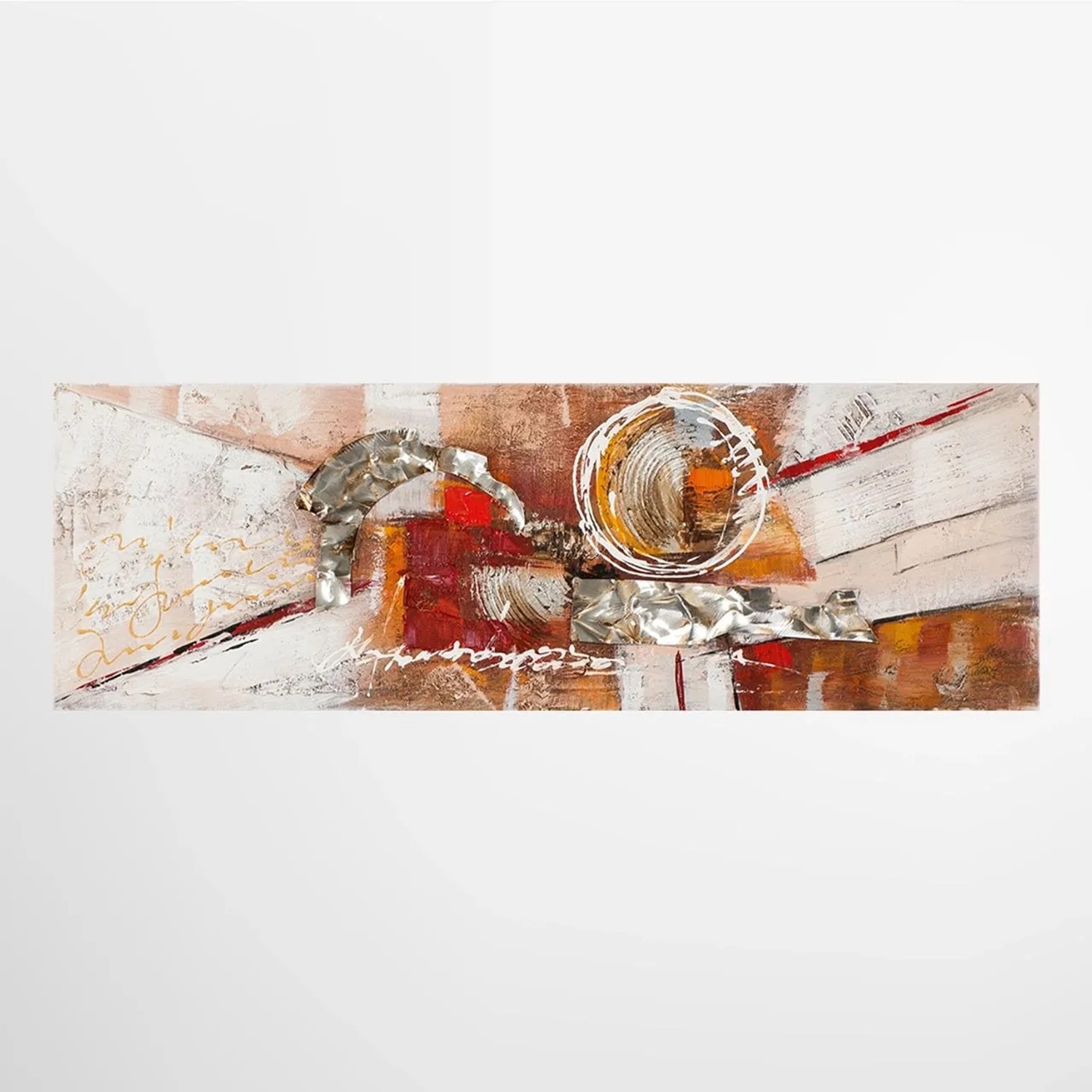 Art Universe Leinwandbild Abstrakte Geometrie 50 x 150 cm