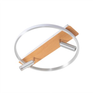 Lindby LED Deckenleuchte Signera 10001702 Dimmbar Modern in Alu aus Aluminium 1-flammig Wohnzimmerleuchte