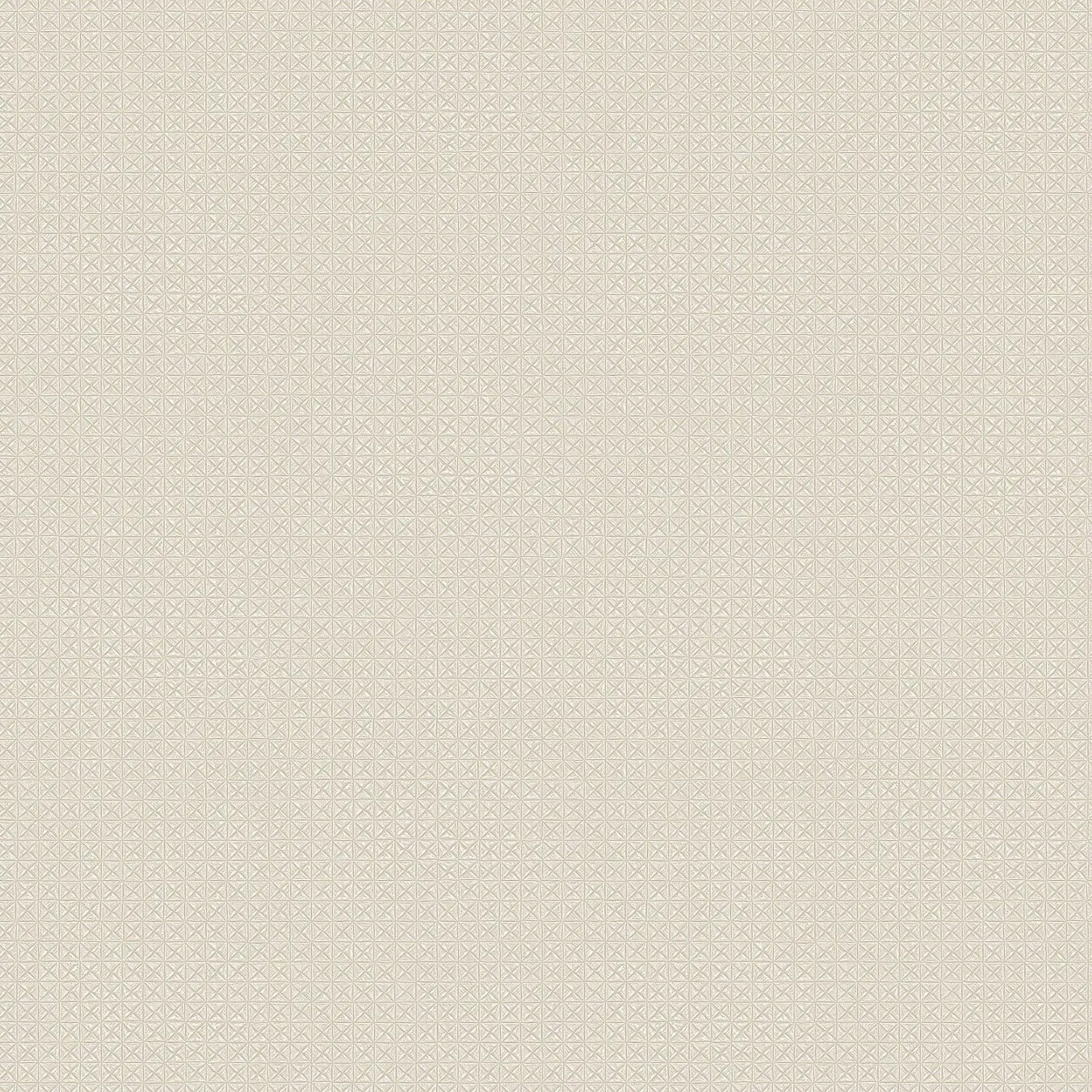 PROFHOME Gr322402-Di Struktur Tapete Geometrisch Creme Perl-Beige 0,53 m x 10,05 m  5,33 m2