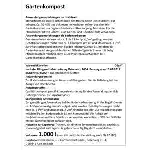 Big Bag mit BIO Gartenkompost (1.000 l) zur Bodenverbesserung und Humusversorgung.