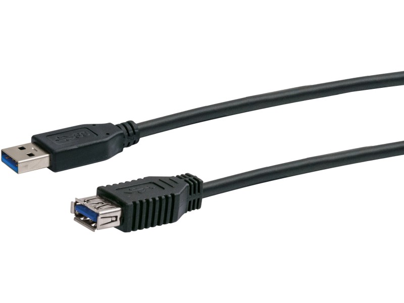 Schwaiger USB 3.0 Verlängerungskabel USB 3.0 A Stecker > USB 3.0 A