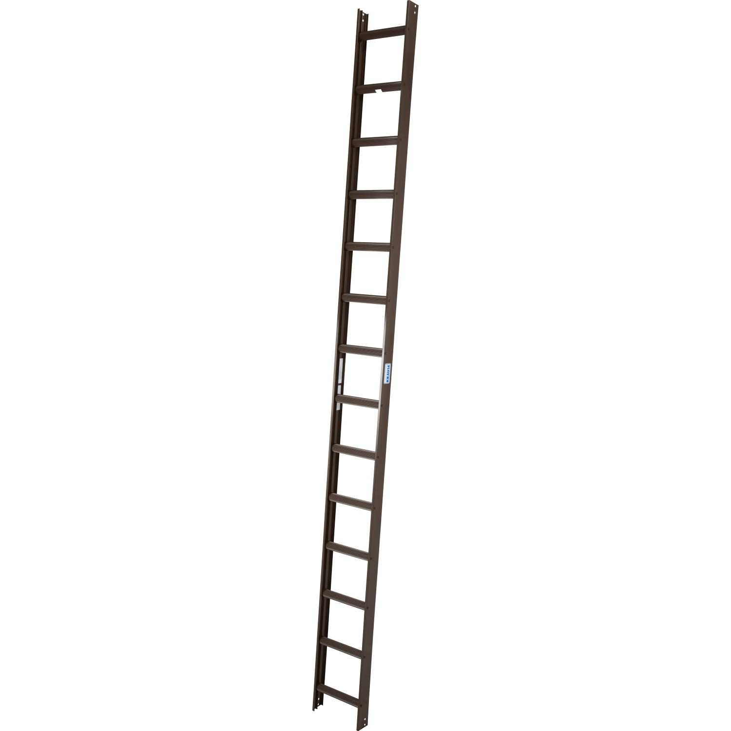 Krause Kaminkehrer-Leiter 14 Sprossen 395 cm x 35 cm x 9 cm Braun