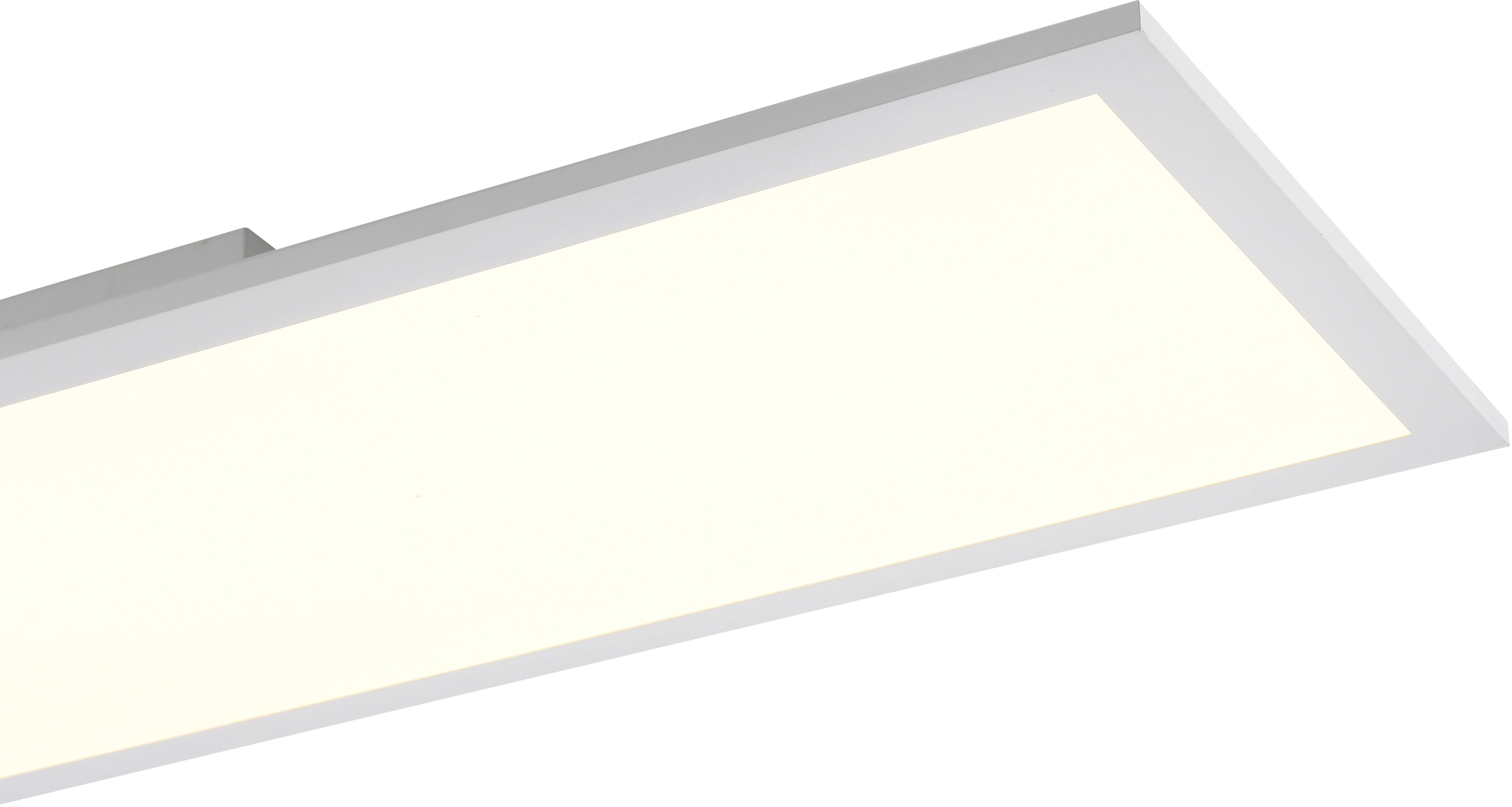 Just Light. LED-Deckenleuchte Flat kaufen OBI bei Weiß