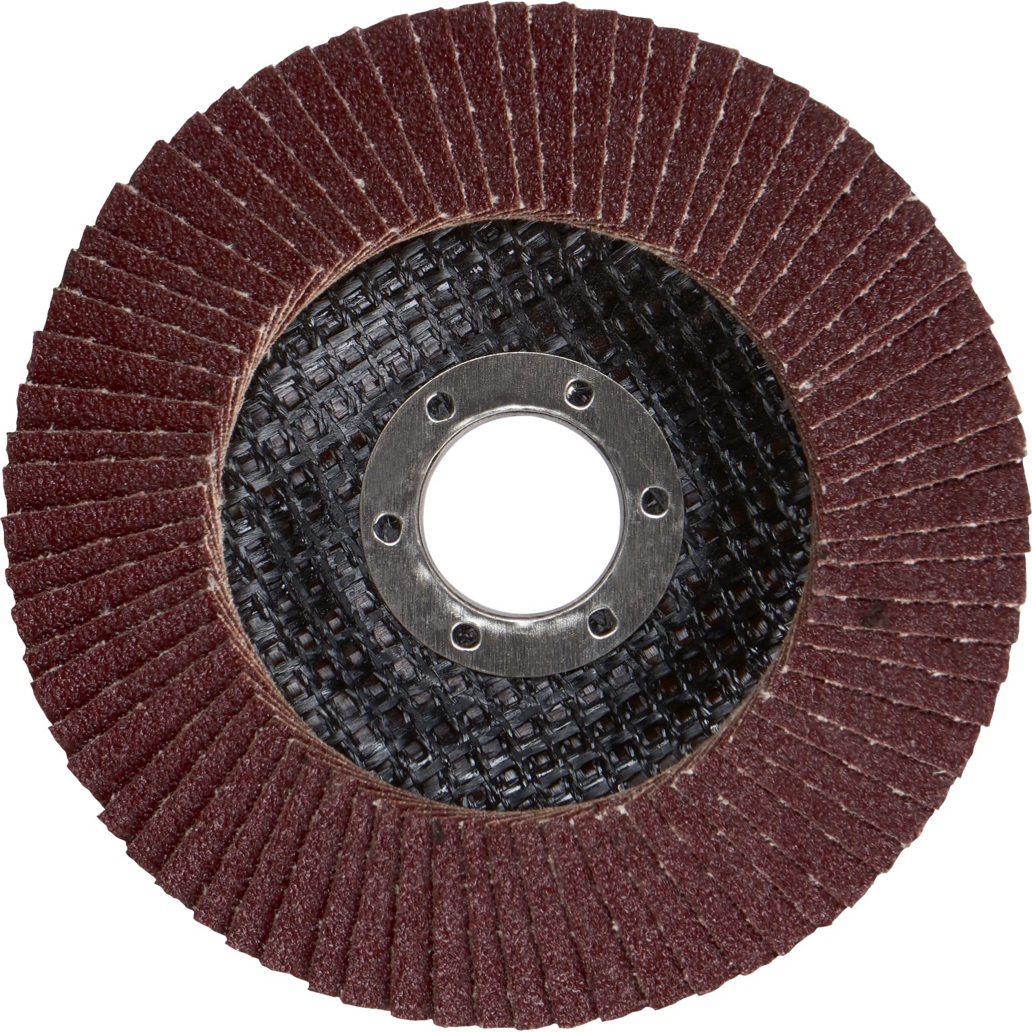 LUX Fächerschleifscheibe Multi Ø 115 mm, Körnung K80 für Winkelschleifer.