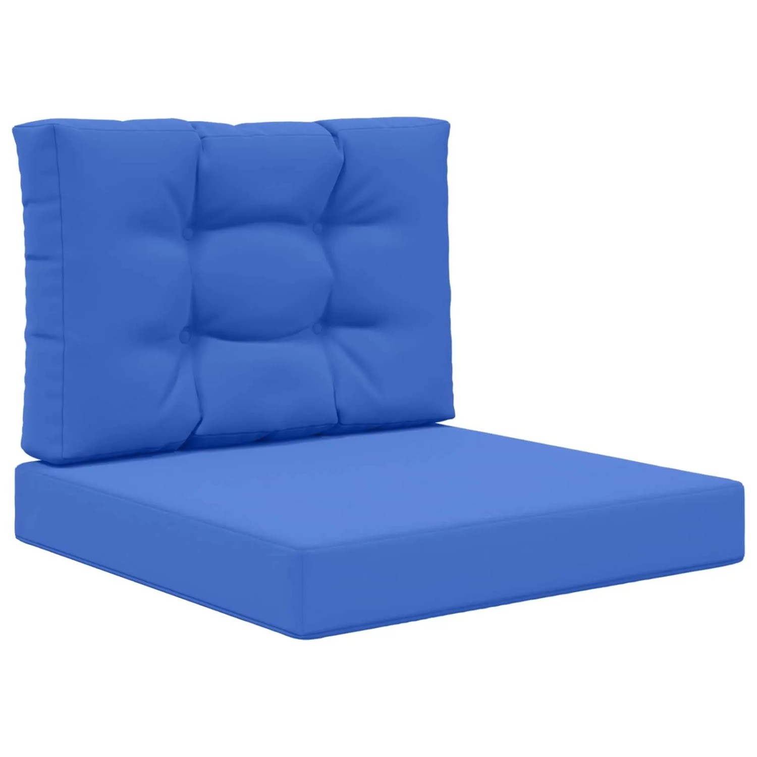 vidaXL Sofakissen für Draußen 2-Tlg Türkis Polyester 900743