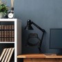 Relaxdays Schlauchhalter Kunststoff Schwarz 2er Set 15 cm x 24 cm x 17 cm_5