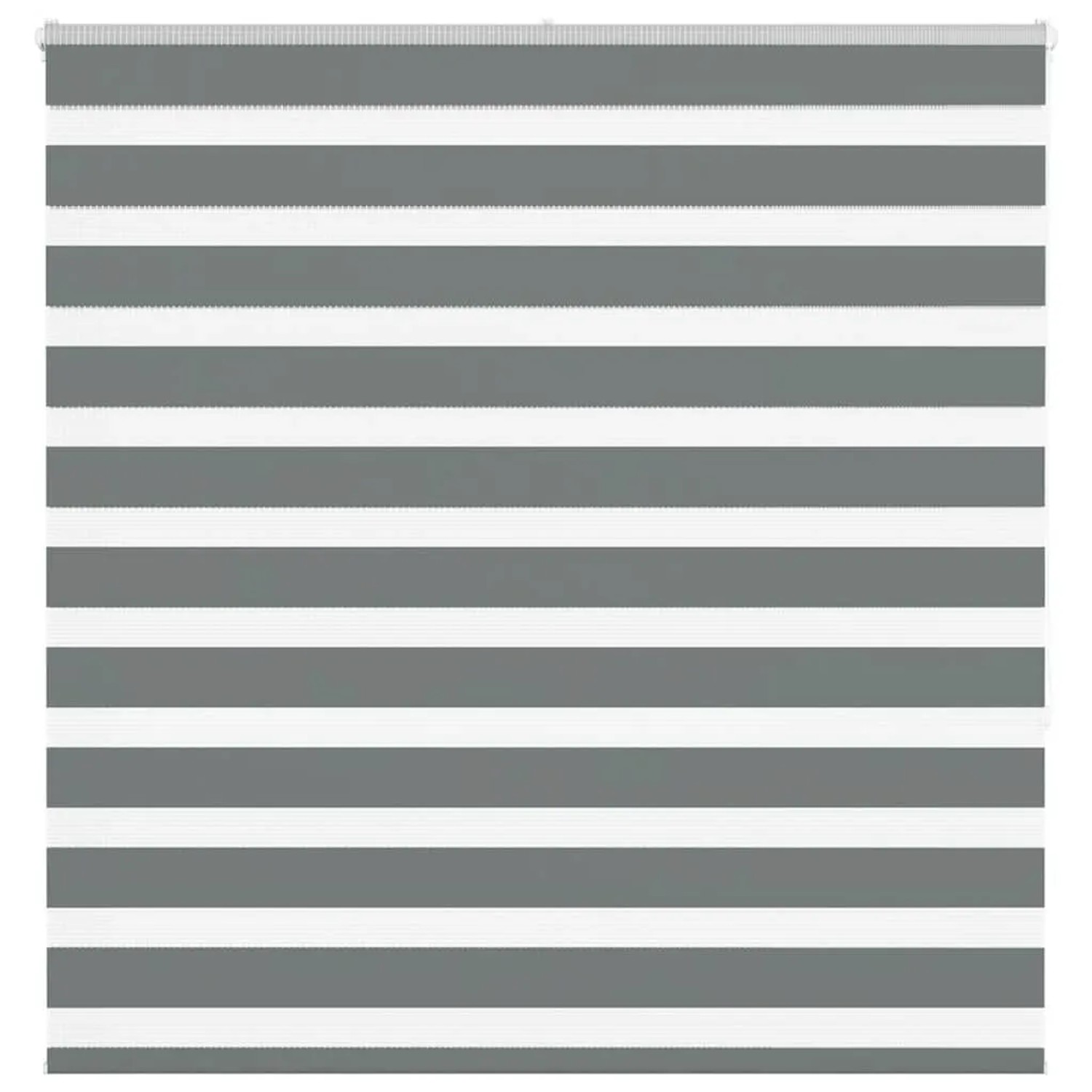 vidaXL Doppelrollo Dunkelgrau 150x150 cm Stoffbreite 145,9 cm Polyester 401 günstig online kaufen