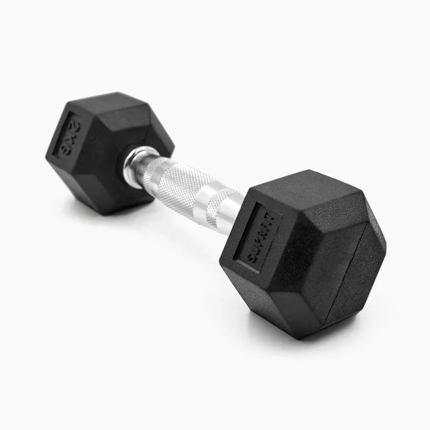 Suprfit Hex Gummi-Kurzhanteln Einzeln 2 kg