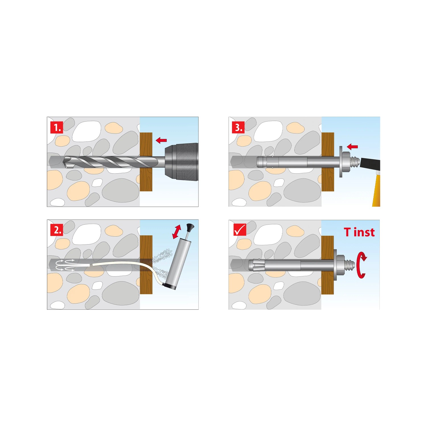 Bolzenanker Tox S-Fix Pro M12x120/24, 25 Stück Bolzenanker Tox S-Fix Pro M12x120/24, 25 Stück