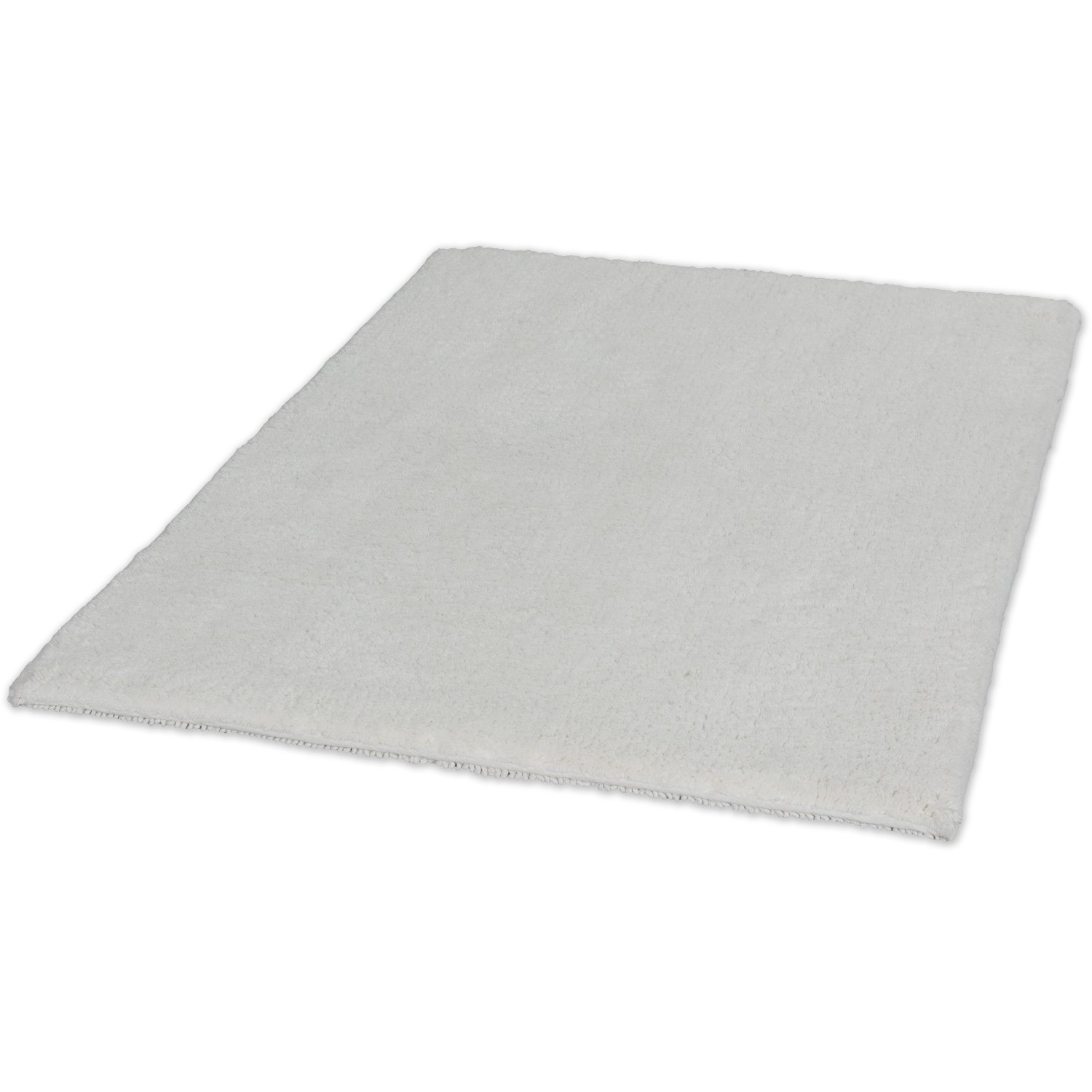 Schöner Wohnen Badmatte Bahamas, 40x60 cm, Uni Creme, flauschiger Badteppich.