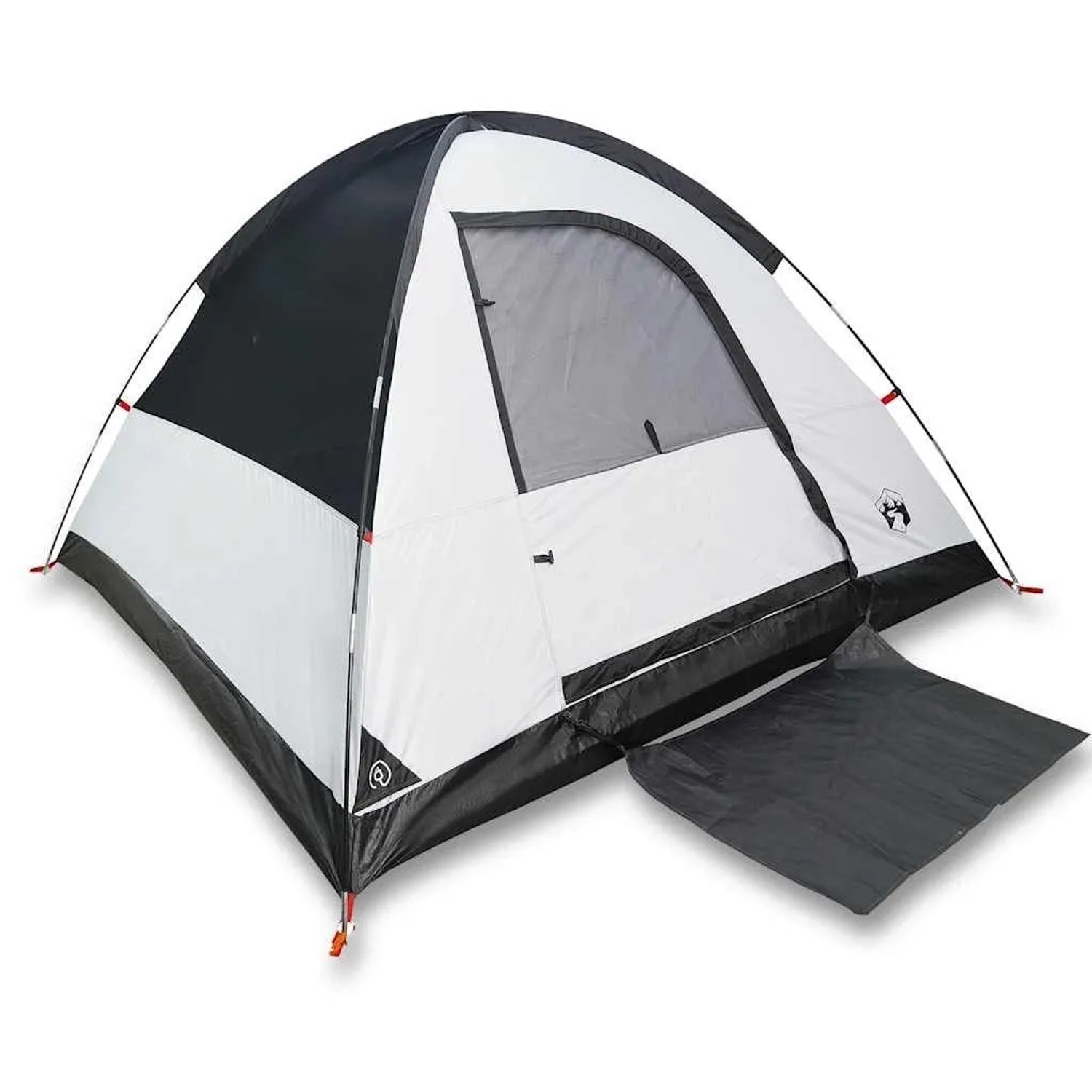 Furnicato Campingzelt Kuppelzelt Weiß 213 X 213 X 132 Cm