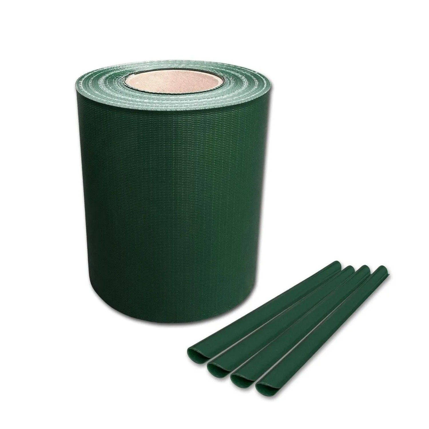 ALLEGRA 1 Rolle Sichtschutzstreifen 19 cm x 50 m RAL 6005 Grün