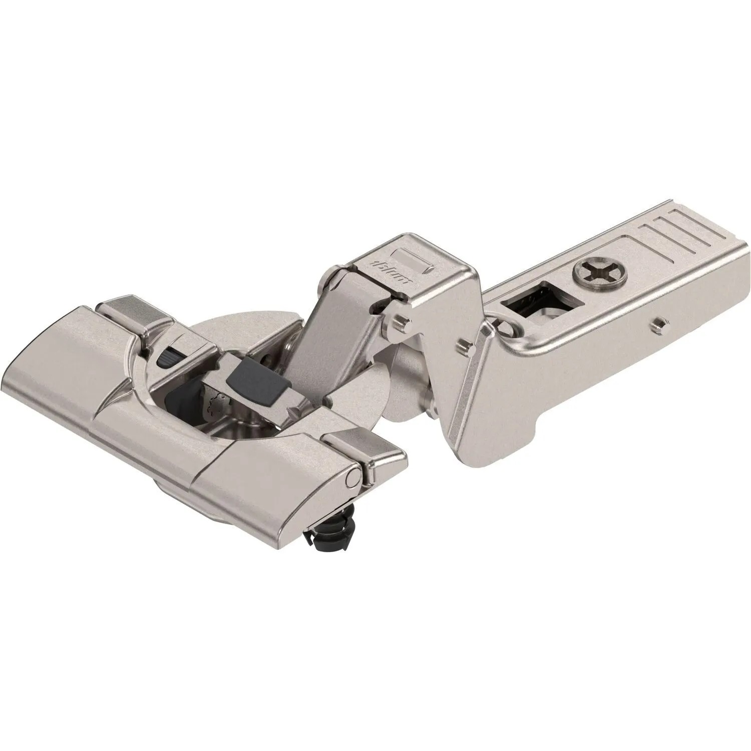 Blum Profiltürscharnier Clip Top Blumotion 95 Grad 18mm Gekröpft mit Feder Vernickelt Inserta
