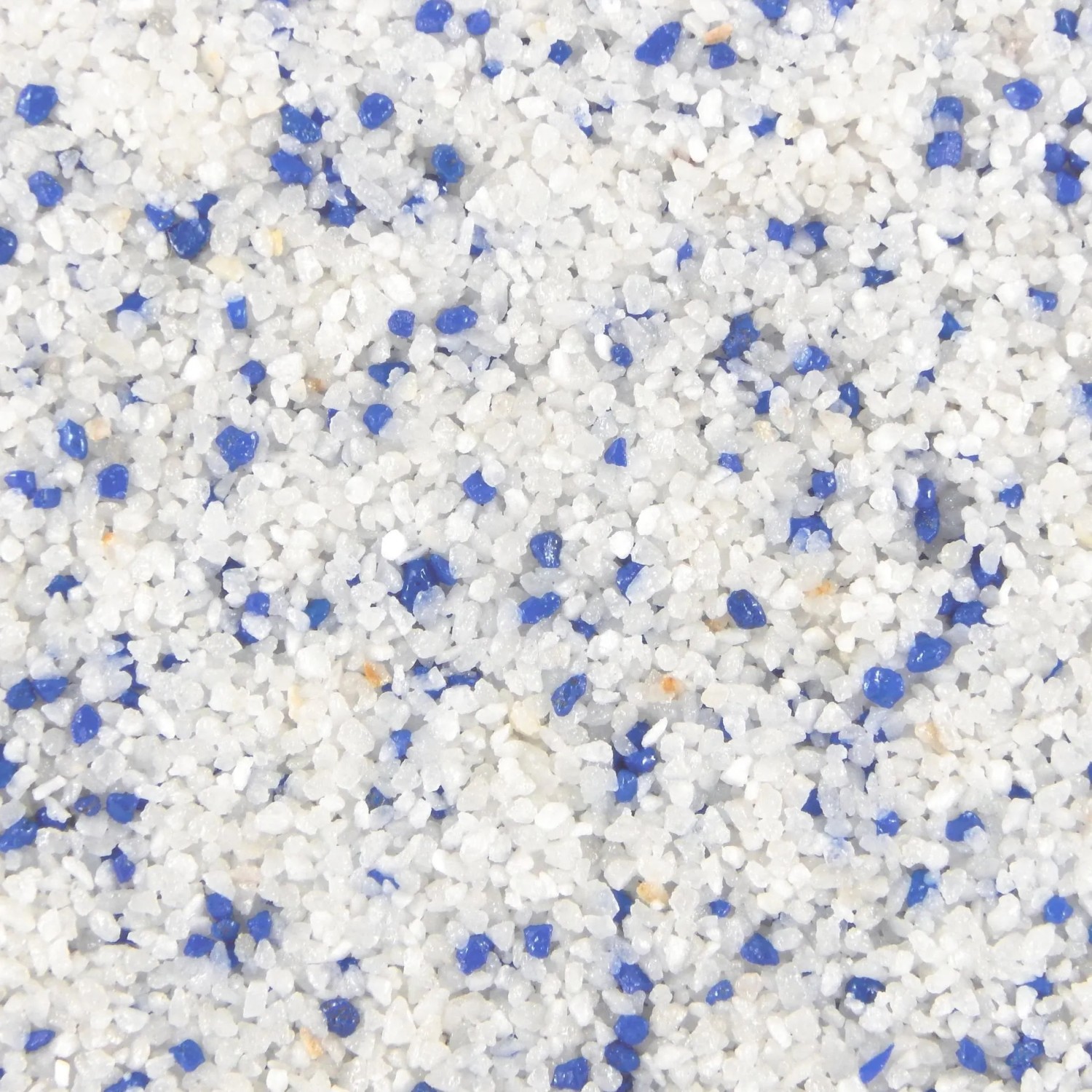 Terralith Buntsteinputz Mosaikputz 2mm 14 kg BSP104 Weiss Blau_2