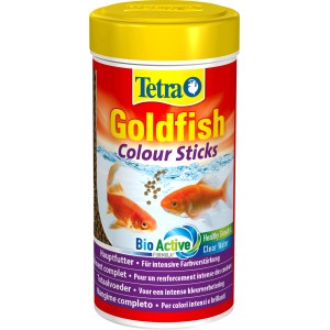 Tetra Goldfish Colour Sticks, 250ml, für Kaltwasserfische und Goldfische.