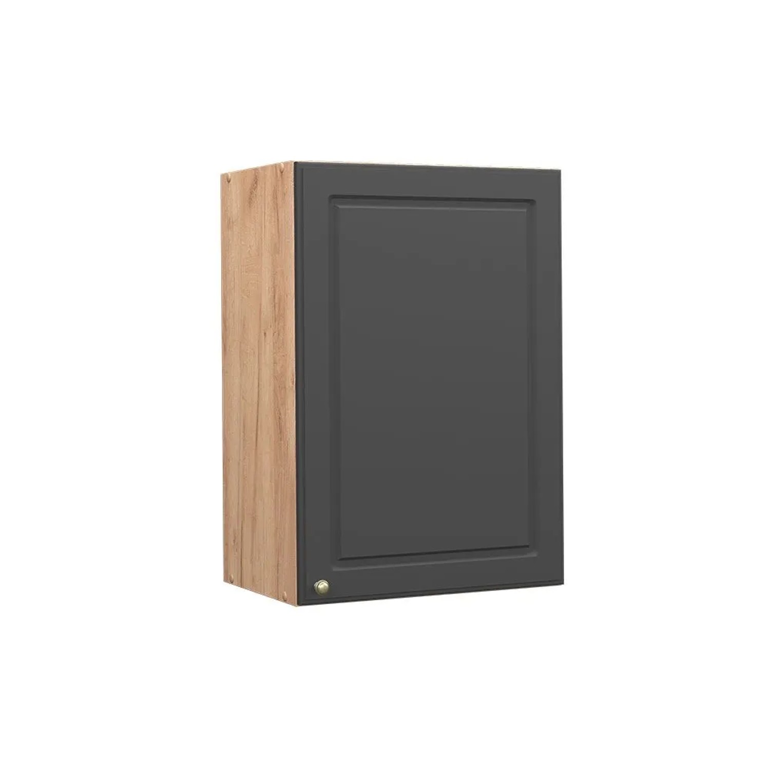 Vicco Hängeschrank Fame-Line Hängender Küchenschrank Anthrazit-Gold Goldkraft Eiche 50 cm