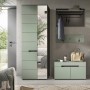Inn.Furn Garderoben-Set 4-teilig in Salbei und Grau 160 cm Cooper_6