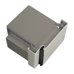 EcoStar Umfassungszarge, Mauerwerk MW 145, lichtgrau, 75x200 cm, Ständerwerkzarge.